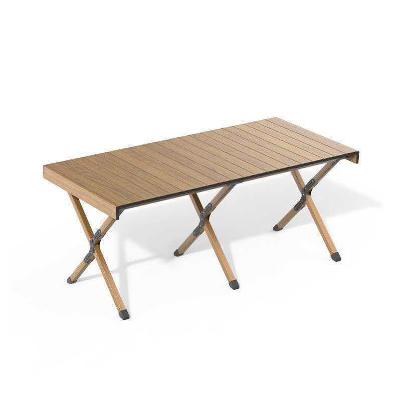Portable Outdoor Folding Egg Roll Table for Camping and Picnics