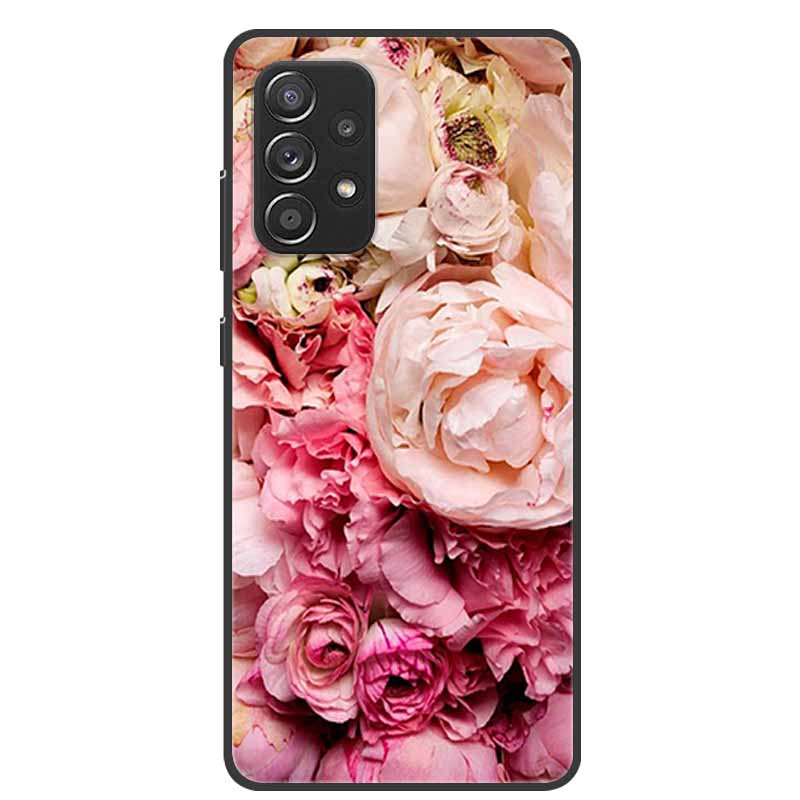 Für Coque Samsung A52s 5G Hülle Stoßfeste weiche Silikon-TPU-Rückseite für Samsung Galaxy A52s 5G Handyhüllen A52 S Niedlicher Cartoon