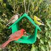 Plastic Hanging Bird Feeder Weatherproof Bird Feeding Station Bird Feeder House  Terrace