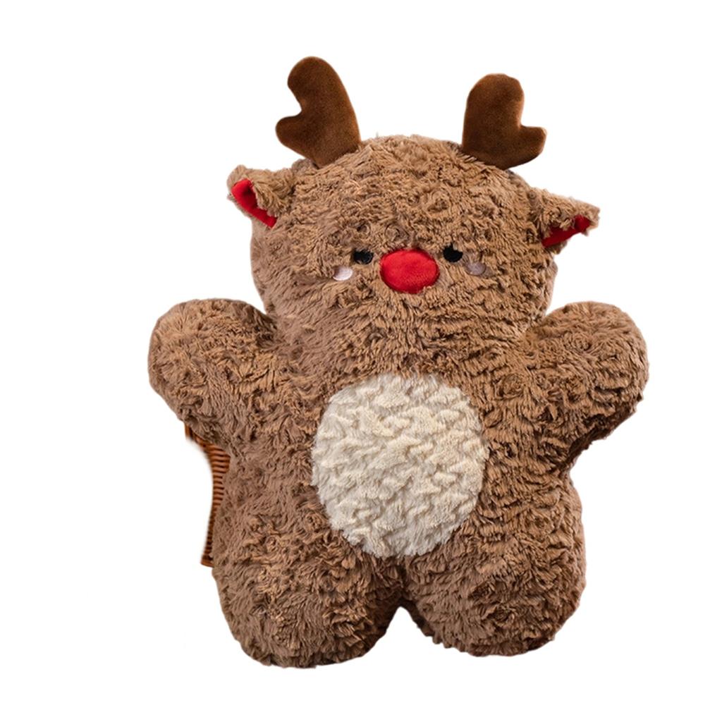 Colorful Christmas Day Decoration Pillow Plush Toy Doll Gingerbread Christmas Doll Gift