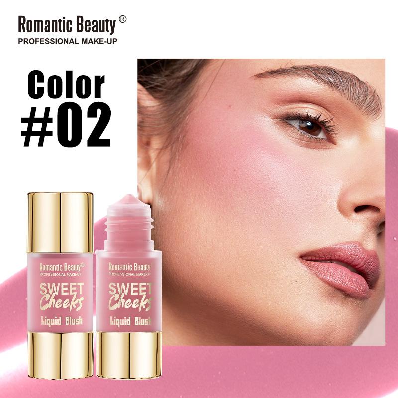 Liquid Blush Multi-Color Matte Blush Liquid Long-Lasting Easy to Color Makeup Pink Brightening Natural Cosmetics 1