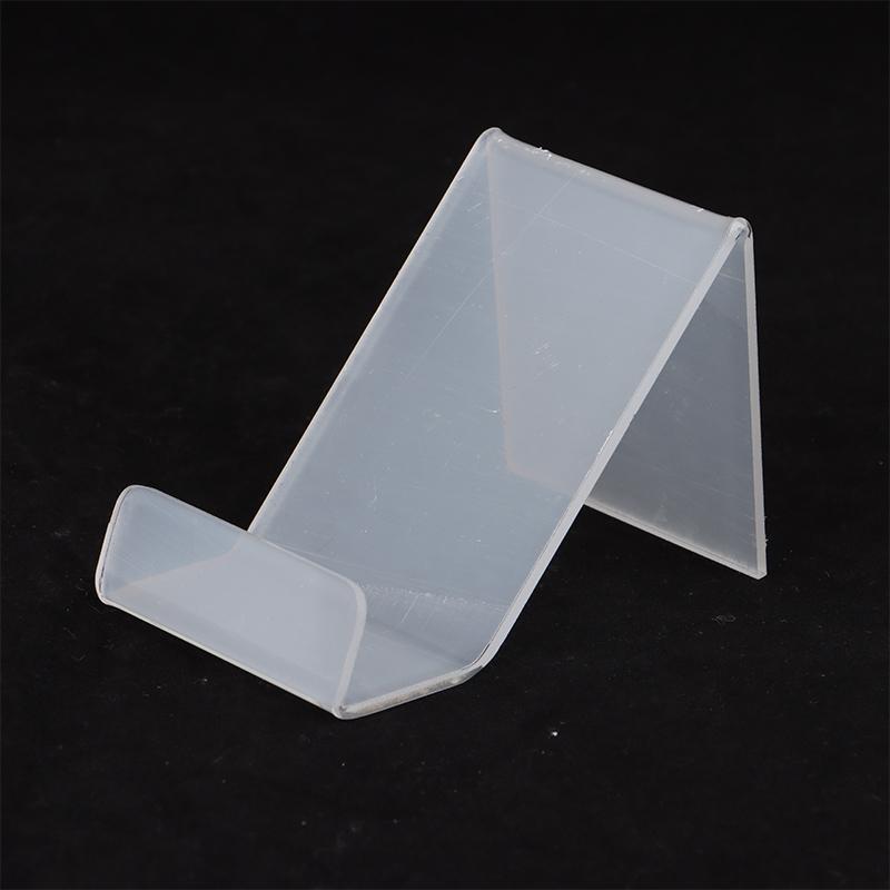 Klar Acryl Telefon Halterung Mini Tragbare Display-ständer Rack Stehen Für Handy Display