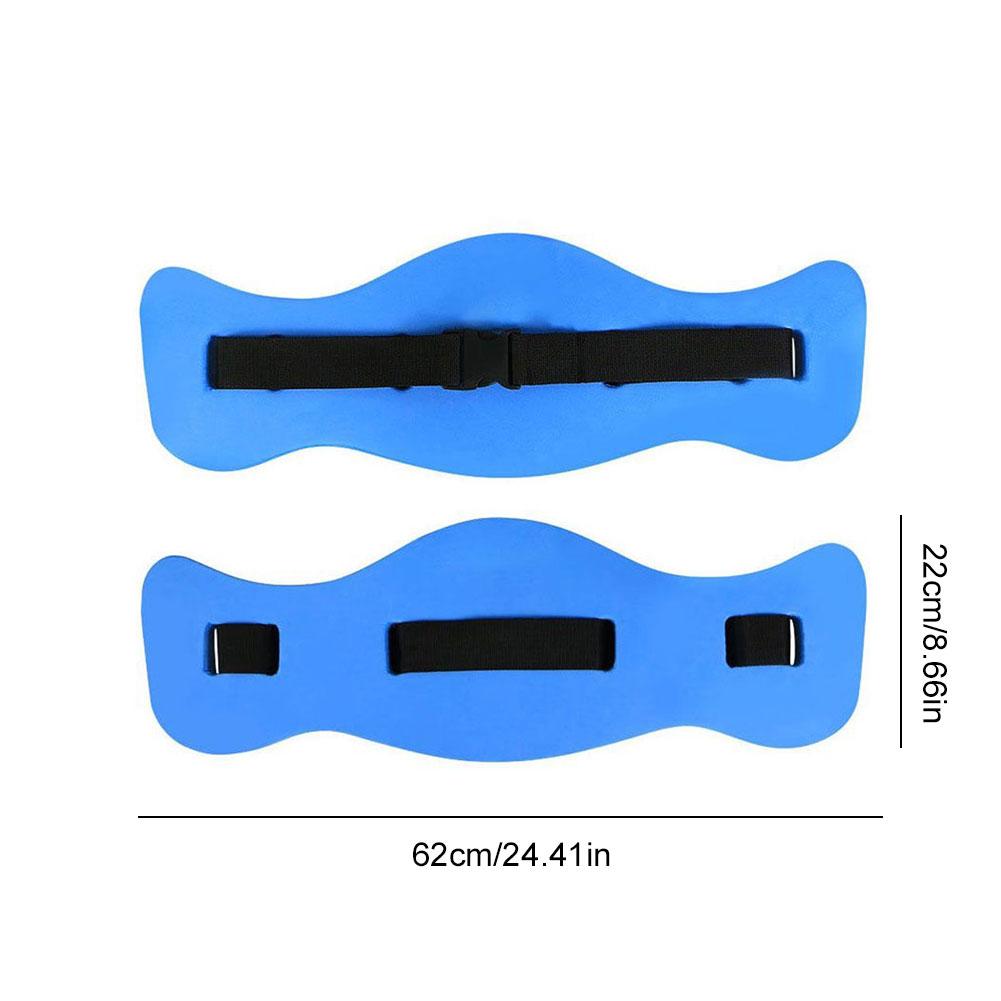 EVA Swim Flotation Belt Reduce Joint Pressure Adjustable Flexible Fit Swimming Flotation Exercise Belt Waist Floating Belt