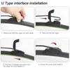 For Toyota CROWN FORTUNER HIGHLANDER KLUGER HILUX LAND CRUISER PRADO SEQUOIA SIENNA TUNDRA 2PCS Car Blade Windshield Wiper