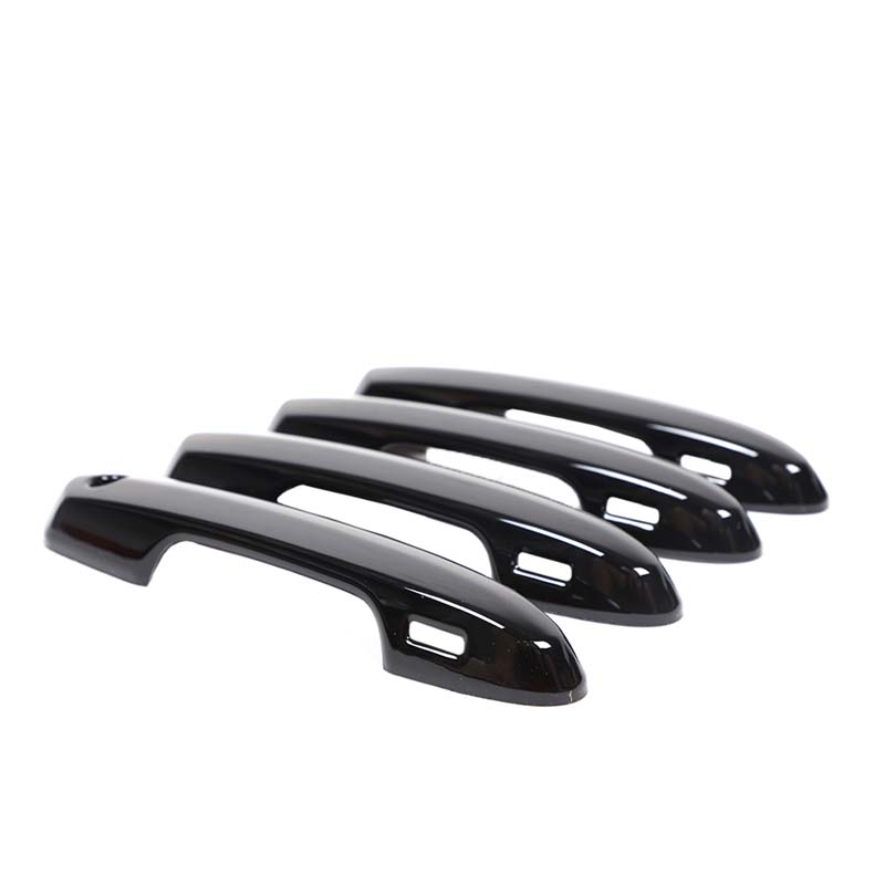 For Toyota Land Cruiser 300 LC300 2024 ABS Carbon Fiber Car Door Handles Decorative Cover Trim Accessories