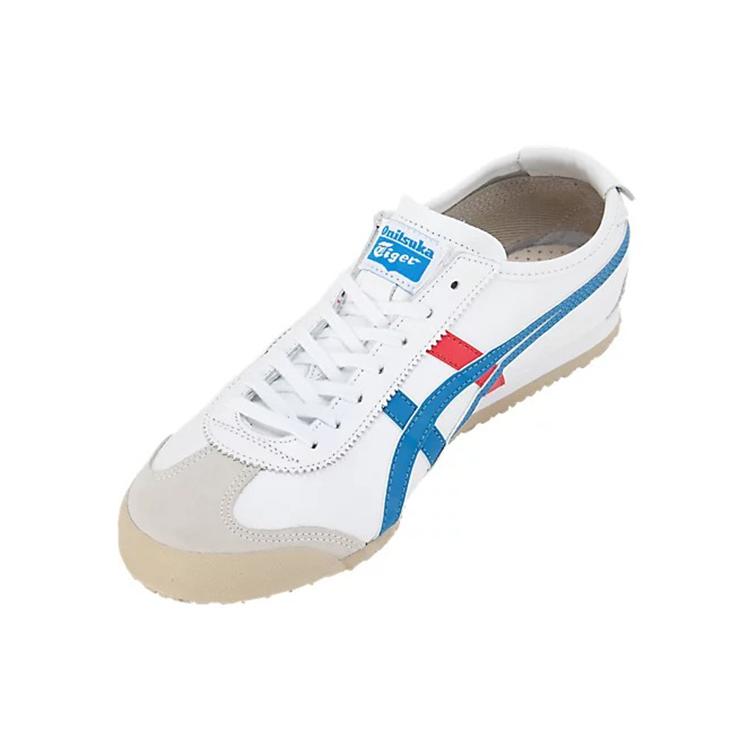 Onitsuka Tiger MEXICO 66 Leather Lightweight Abrasion Resistant Cushioning Support Low top Casual Shoes Men's THL202-0146