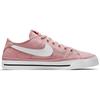 Nike  Court Legacy Canvas Pink Glaze Women Sneakers Black Team-Orange White CZ0294-601