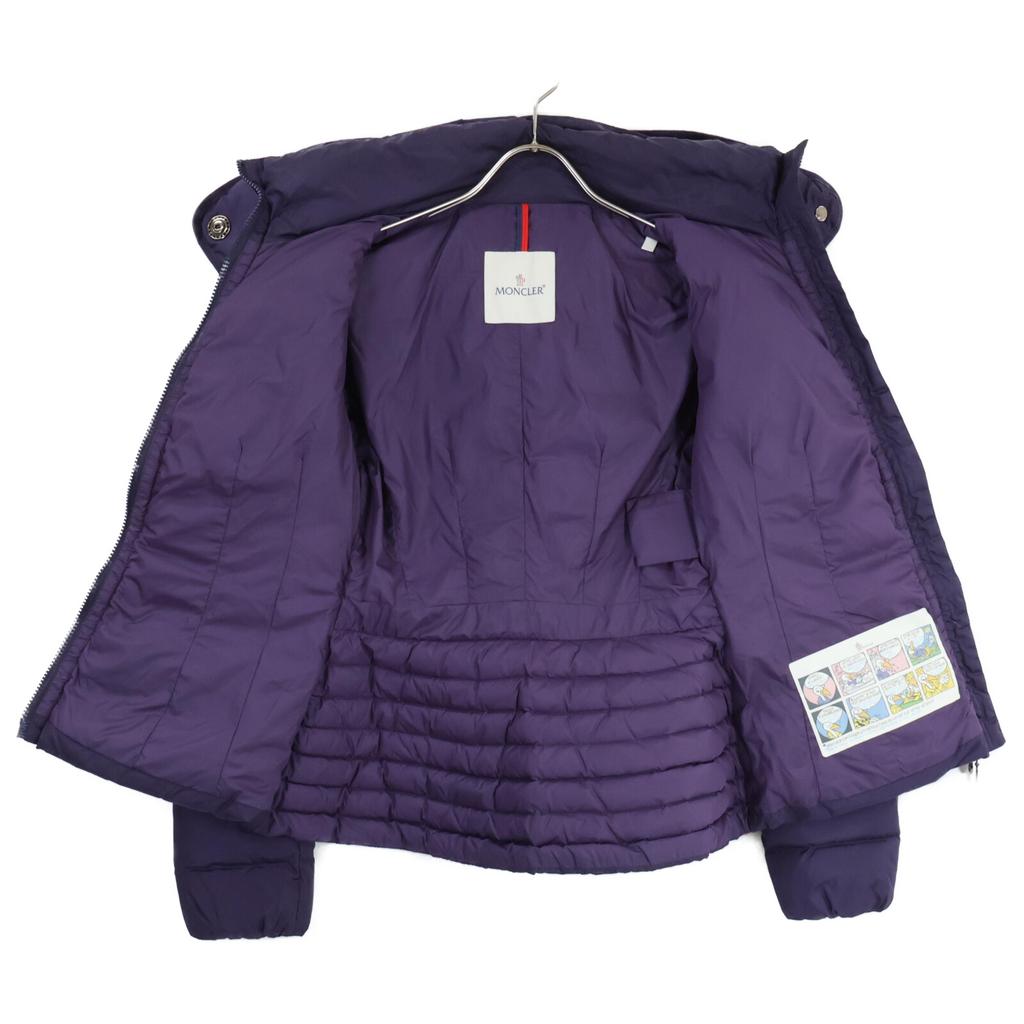 Moncler RILLE Purple Down Jacket Jacket 0 purpleUsed