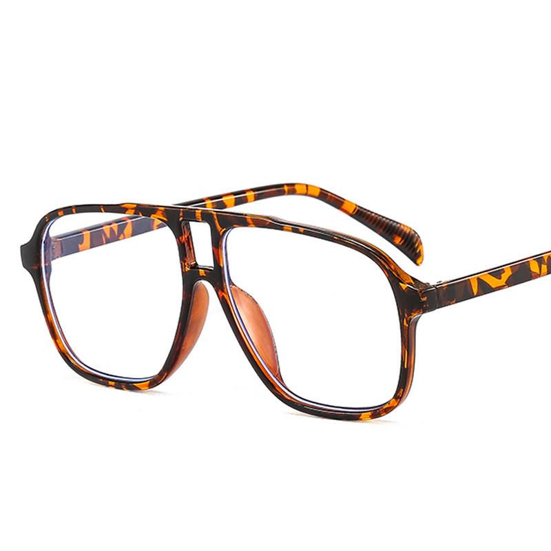 Fashion Square Big Sunglasses Frame Women Men Oversized Optical Glasses Frame Spectacles Eyewear Frames For Male Female