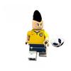 Leo Neymar Messi Cristiano Ronaldo Plastic Football Figurine Building Blocks