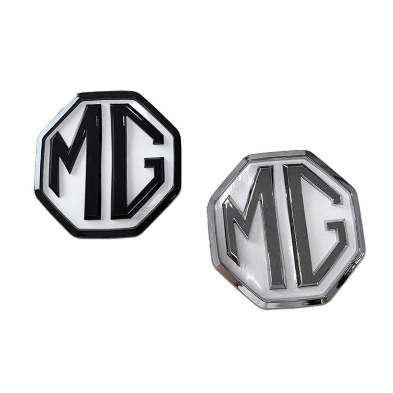 Black Logo for MG MG7 Plastic Replace 9.4cm/11.5cm Emblem Stickers Car Front Badge Rear Decals Auto Modification Accessories see58