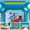 Inflatable Spray Booth Car Paint Tent 8.5 x 4.6 x 3 m Filter System 2 Blowers