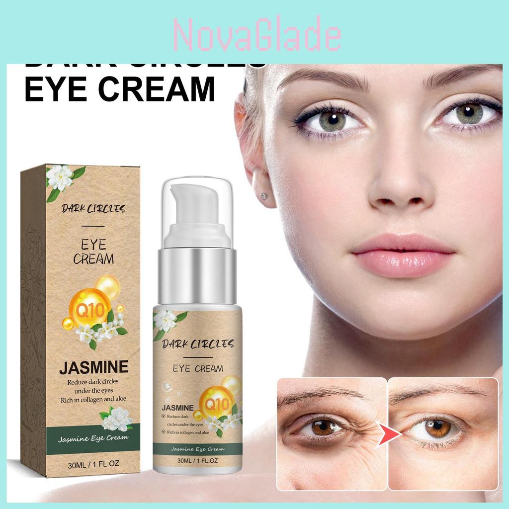 Jasmine Flower Anti-aging Eye Cream For Fine Lines And Puffiness Hydrating Complexion