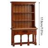 1:12 Dollhouse Miniature Bookcases Cabinet Racks Storage Cabinets Furniture Model Decor Toy Doll House Accessories