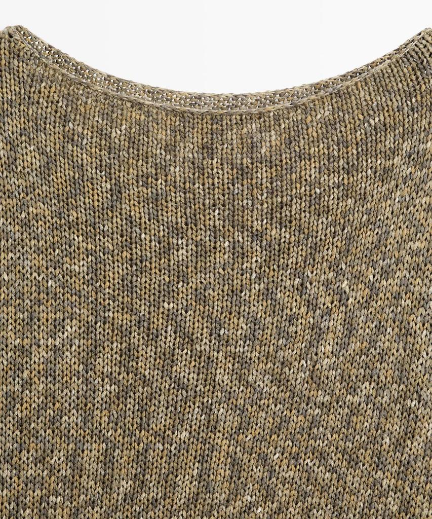 Masimodutti Cotton Boat Neck Sweater