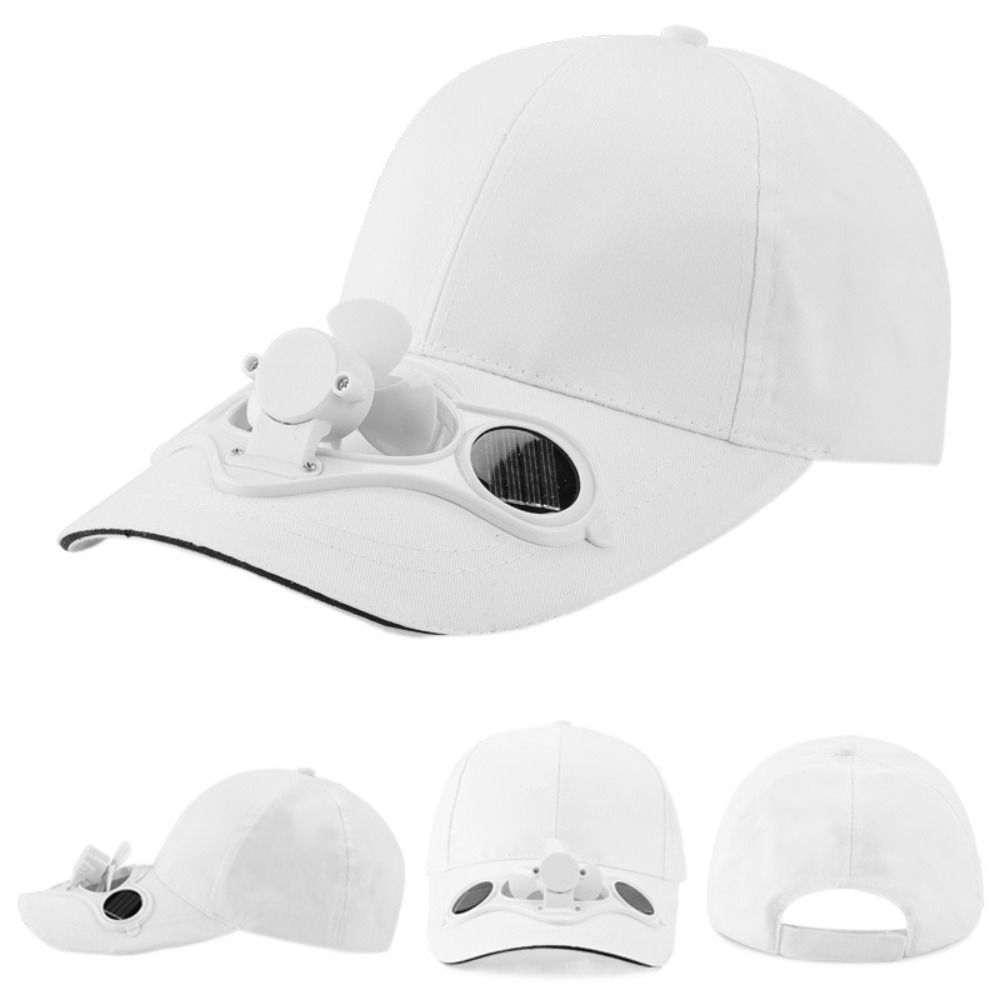 Mesh Solar Fan Cap Sun Protection Baseball Cap Cooling Technology Summer Fan Sunhat  Sun Protection