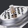 Stainless Steel Floor Drain Cover Precision Sealing Structure Blocks Odors Insects Foot-Pedal