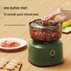 Wireless Multifunctional Kitchen Machine: Electric Meat Grinder, Garlic Pounder, and Baby Food Maker