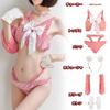AINetJP Sexy Cat Cosplay Costume Lingerie Babydoll Extreme (Pink)