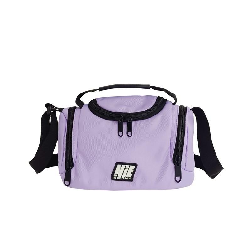 Stylish Unisex Kids Sling Bag With Modern Design And Comfortable Polyester Lining фиолетовый