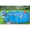 1.25inch Swimming Pool Pipe Holder Drill Free Pool Hose Support for Intex Pool Supplies
