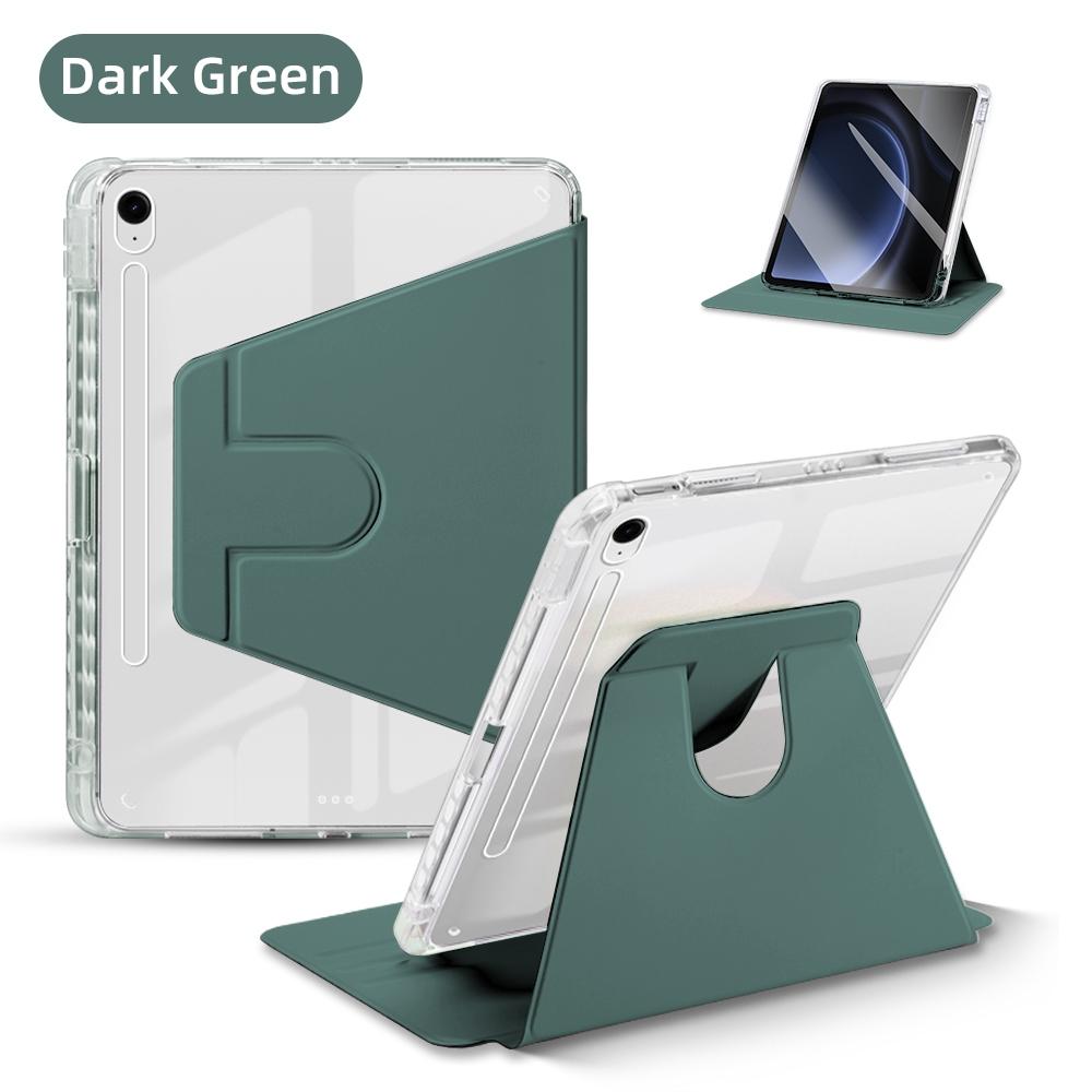 Husă Tabletă pentru Samsung Galaxy Tab A8 S9 FE A9 Plus 11 inch S7 S8 S9 Plus 12.4 inch S6 Lite Carcasă Rotativă la 360° cu Slot pentru Stilou Copertă