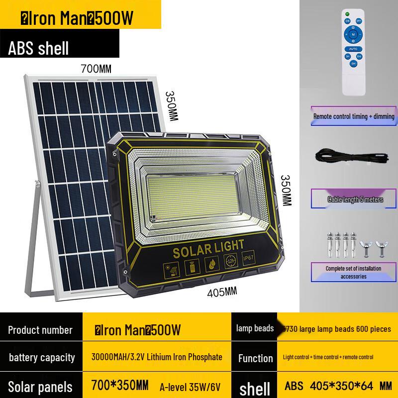 

UOSU Outdoor Solar Floodlight, Ironman Series