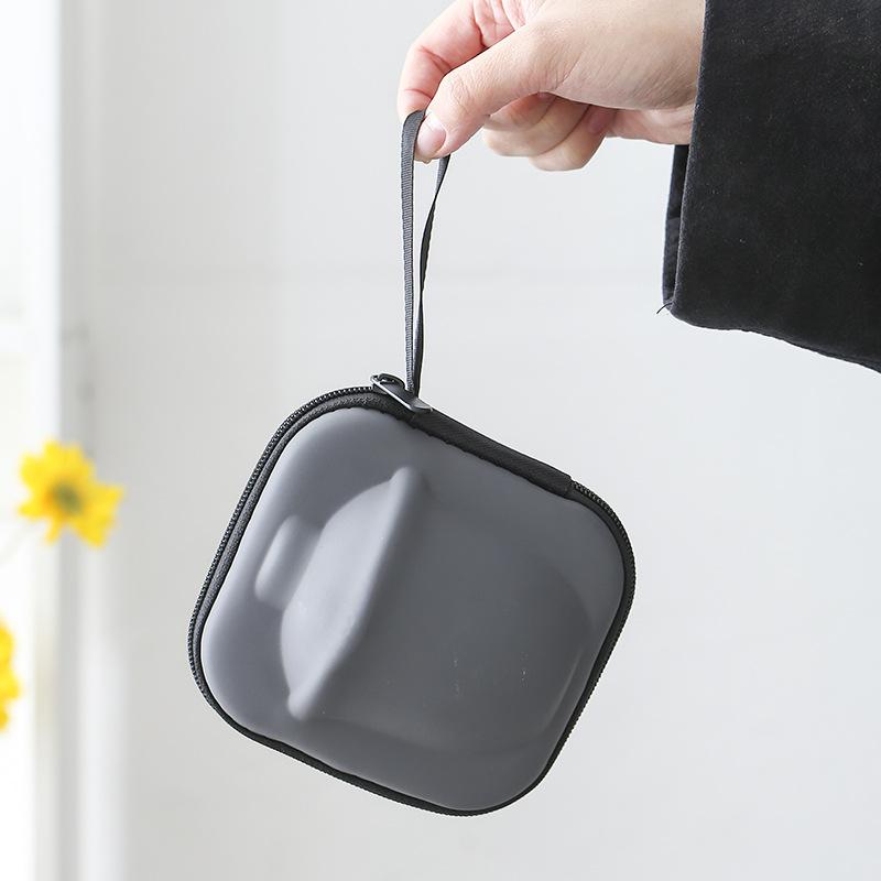 Cestovní čajová souprava Kuaike šálek přenosný venkovní čajový šálek jedna konvička tři šálky čajová konvička suvenýr lehký luxusní dárek