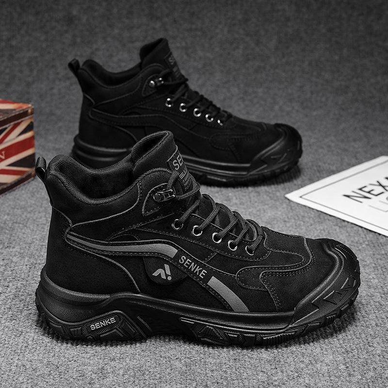 Boots autumn and winter new outdoor mountaineering wear-resistant work labor insurance Martin boots
