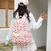 Backpacks Strawberry Schoolbag Casual Travel Capacity Lightweight Students Bag