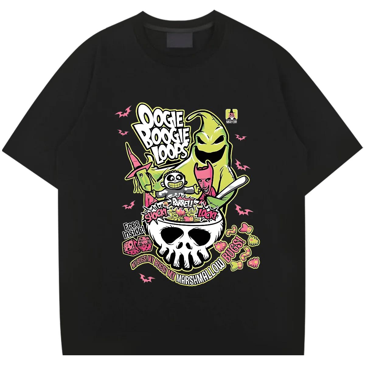 

Футболка Hollowen O-Neck с коротким рукавом, свободная футболка в стиле рэп Y2k, высококачественная хлопковая футболка, повседневные мужские топы на заказ XXXXXL чёрный