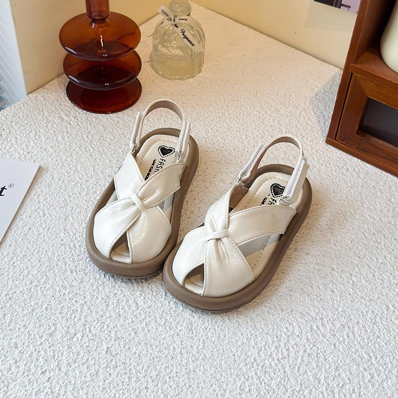 

Girls sandals for older children, new summer models, open-toed, soft-soled, princess-style children s beach shoes 26