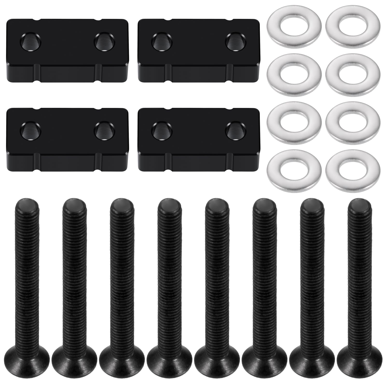 

TRZX 1/14 Scale Tamiya RC Truck Scania MAN Upgrade Parts: Height Adjustment Pads for Raising the RC Rear Axle Suspension