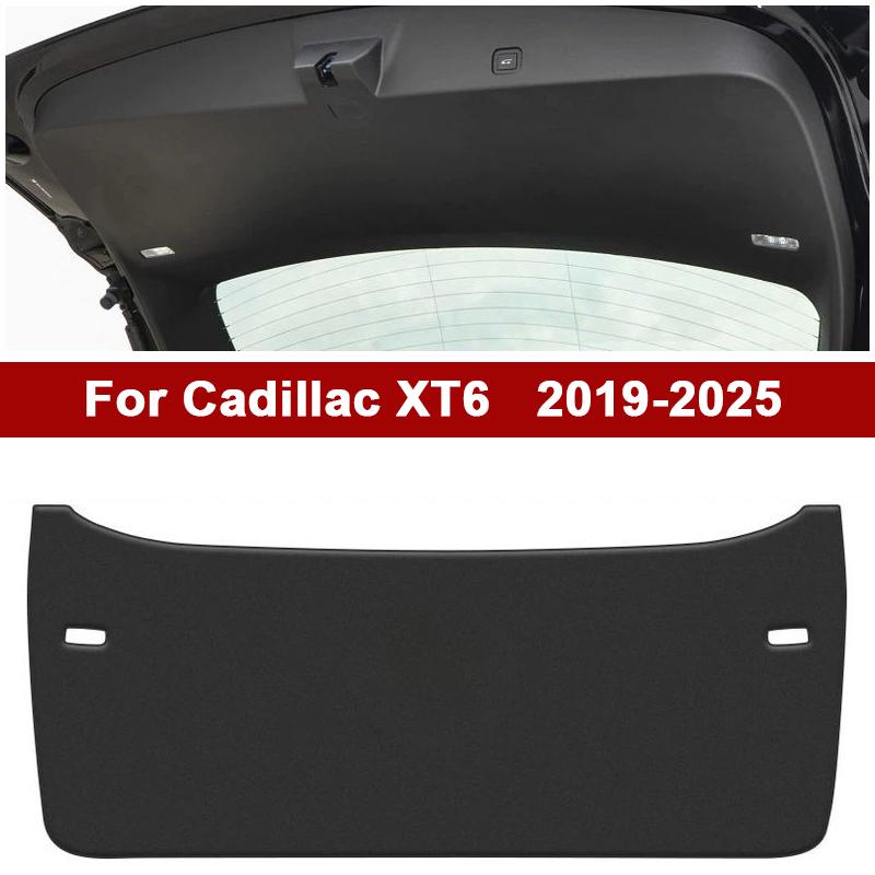 Fit Car Trunk Mat for For Cadillac XT4 XT5 XT6 2016-2025 Tailgate Boot Liner Pu Leather Waterproof Anti-Kick Accessories
