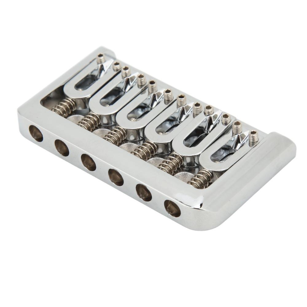 76mm Fixed Hardtail Guitar Bridge U Shaped String Spacing Electric Guitar Bridge Electric Guitar