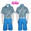 2023 Barbie Cosplay Costume Ken Blue Anime Set Halloween Outfit Polyester Fabric Popular Movie Theme Available In Multiple Sizes