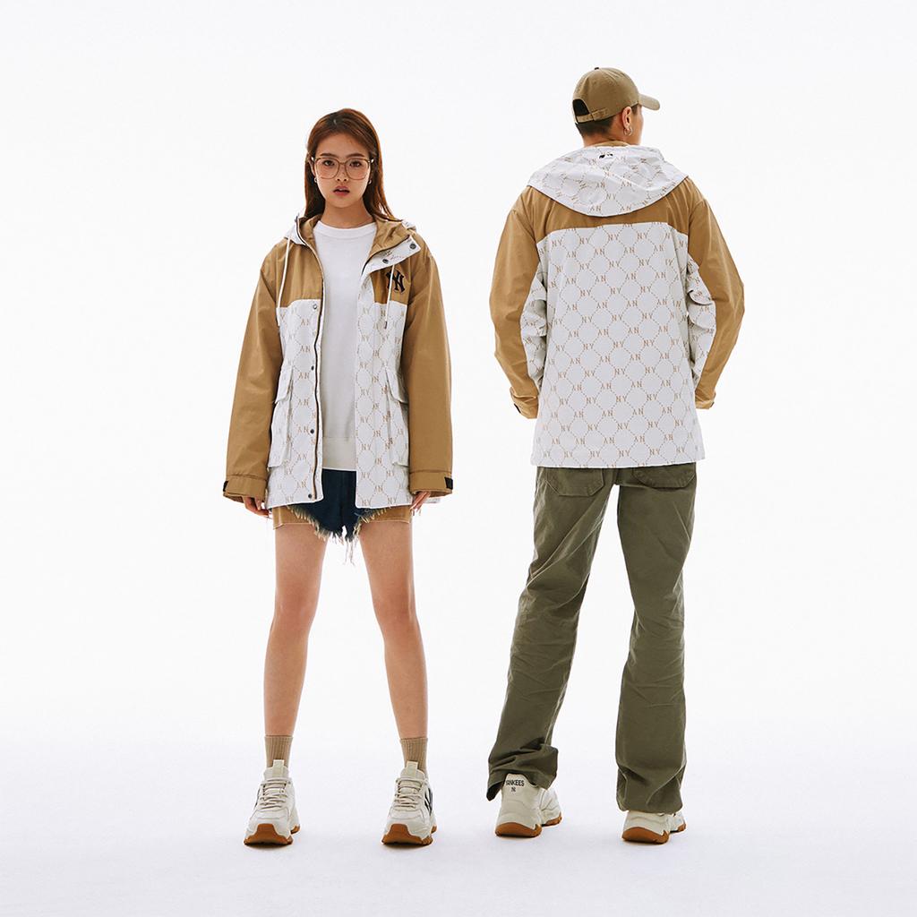 New MLB New York Yankees Jackets Man Cream 3AWJM0241-50CRS