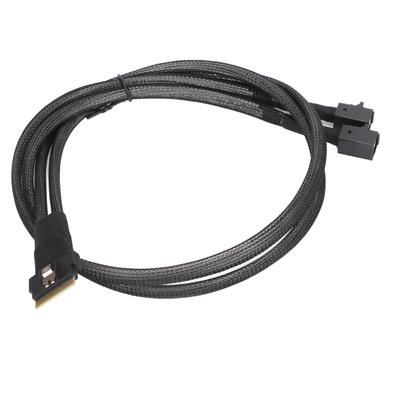 Mini SAS Kablosu Sff‑8654 - SFF‑8643 Sunucu Hattı MiniSAS Sunucu Dizisi Kart Kablosu Veri İletimi