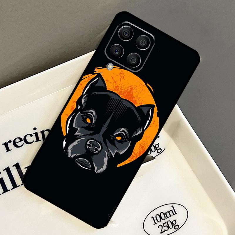 Pit Bull Lovely Dog Pitbull Case For Samsung Galaxy M21 M31 M14 M34 M54 M33 M16 M36 M56 M53 M13 M12 M32 M52 M15 M55 M35