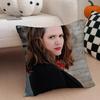 EEmily Cox Cushion Cover Throw Pillow Cover Hidden Button Durable Polyester Chair Cushion