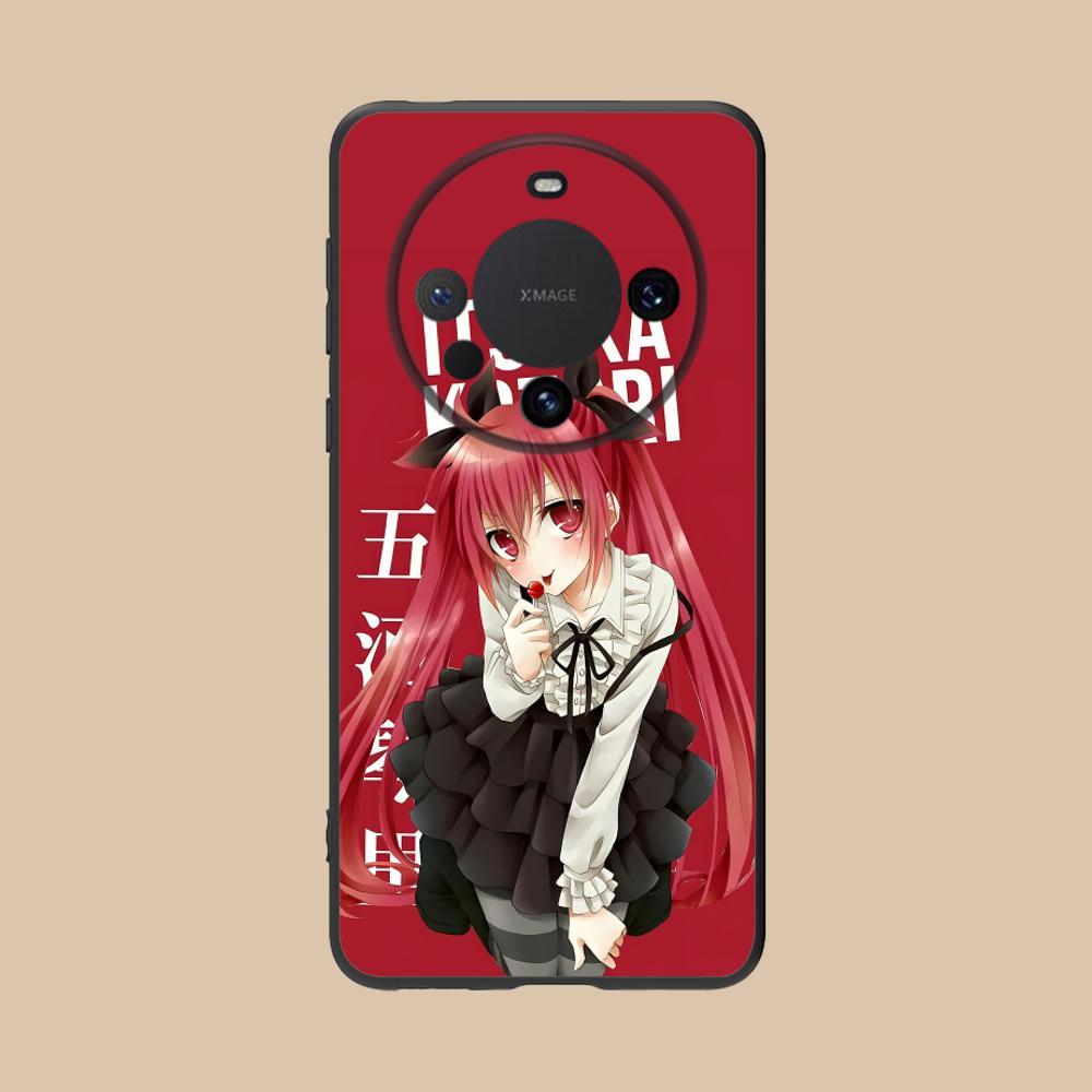 Date a Live Kotori Itsuka TPU Mobile Phone Case for Huawei Mate 60 50 40 30 20 10 Pro Plus Lite E 5G Colorful Printing Cover
