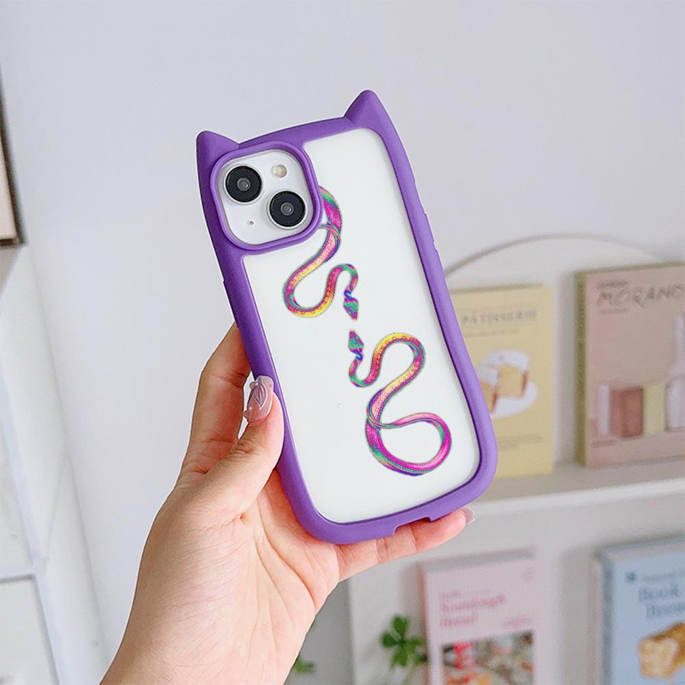 Мягкие чехлы для телефонов с кошачьими ушками для iPhone 16 15 13 12 11 Pro Max 14 Plus — фото 15