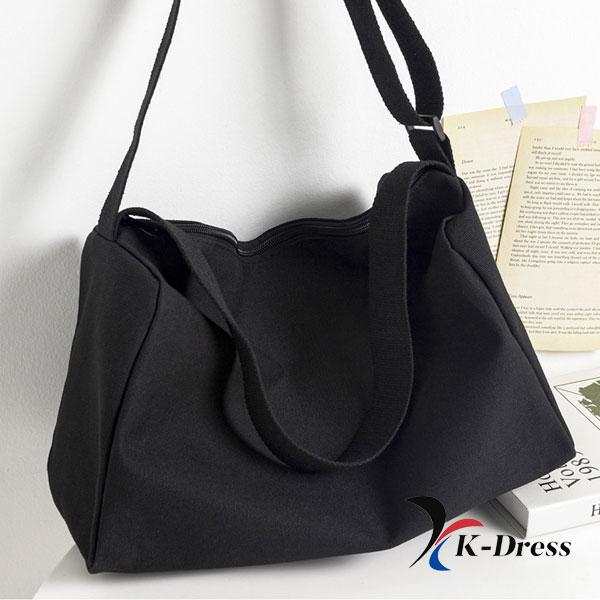 2-color Daily Cross Canvas Eco Bag