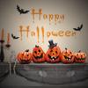 Stylish Halloween Pumpkin Decor Artificial Pumpkins Orange Table Ornaments Festive Halloween Party Favor Auto Interior Ornaments