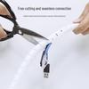 HAILE 1.6m Cable Organizer: 22mm Wire Harness & Protective Sleeve