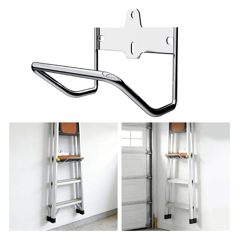Strong Steel Ladder Hook Wall Mount Support For Garage Garden Tool Storage supervisor