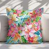 Tropical Floral Pattern Cushion Cover Case for Sofa Bedding Home Decor Pillowcase