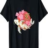 Camiseta Pez Koi Carpa Nishikigoi Flor de Cerezo Sakura(25)