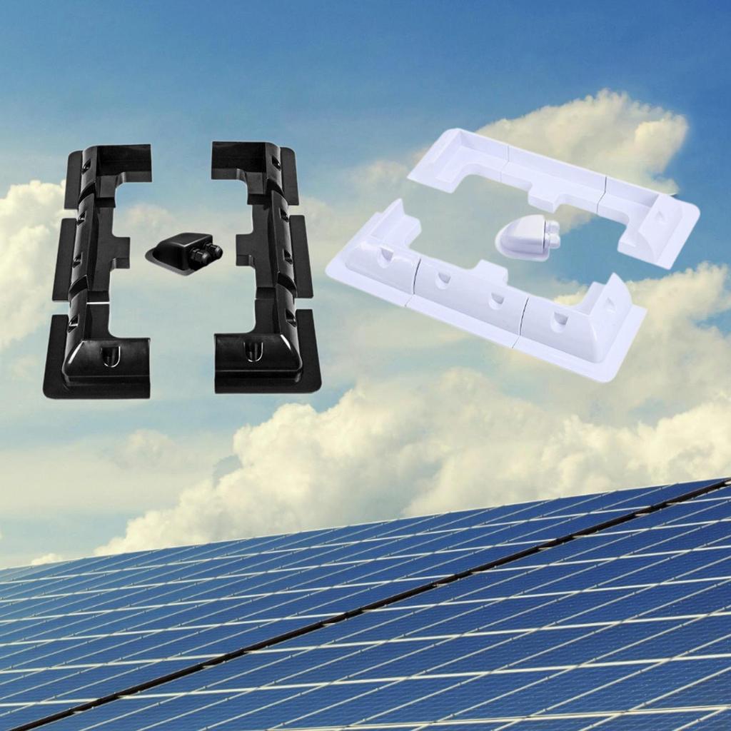 Solar Panel Mounting Brackets Kit Professional Solar Panel Mounting On Roof for Camp Vans Roofs Garages Sheds Caravan