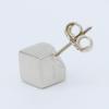 Used TIFFANY&Co. Pierce Cube Silver925 7.3g Silver Square